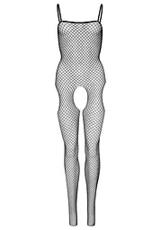 Бодістокінг Leg Avenue Suspender Bodystocking One size Black, велика сітка, доступ - мініатюра 5