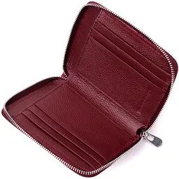 Жіночий шкіряний гаманець ST Leather 11,8х9,5х2 см acs0028394 - мініатюра 5
