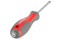 Викрутка плоска шліцева Intertool SL6 x 100 мм Pro VT-3310 - мініатюра 2