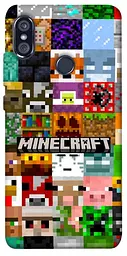 Чохол Demsky Minecraft collage для Xiaomi Redmi Note 5 Pro / Note 5 (AI Dual Camera)