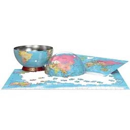Пазл EuroGraphics Мапа світу, подарункова коробка 550 елементів (8551-5863) - мініатюра 3