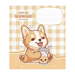 Зошит Школярик Just be kawaii 12 аркушів клітинка (012-3480K), в асортименті - мініатюра 3