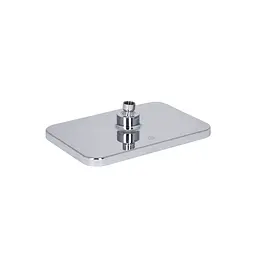Верхній душ Qtap Hlavova 260x180 мм прямокутний QTHLA107CRM45784 Chrome/Black, Чорний матовий - мініатюра 3