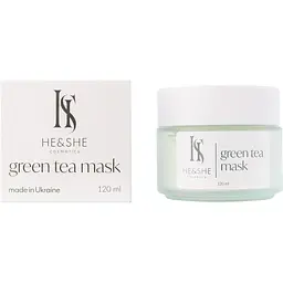 Відновлювальна ліфтинг маска He&She Cosmetics Green Tea 120 мл - мініатюра 2