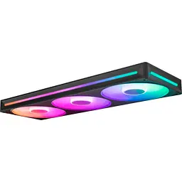 Кулер до корпусу NZXT F360 RGB Core Fan (Single Frame) - Black (RF-U36HF-B1) - мініатюра 4