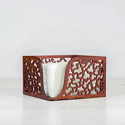 Дерев'яна серветниця VANZA BLOT mahogany - мініатюра 6