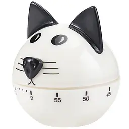 Таймер кухонний Moller 601007 Cat White білий (601007)