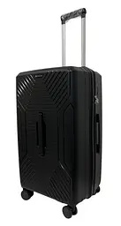 Валіза середня Worldline Airtex 290 поліпропілен M Чорний