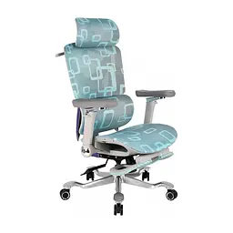 Кресло игровое GT Racer X-900 Gray/Violet/Blue