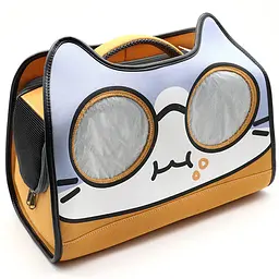 Рюкзак для кота Croci Catmania Tomodachi 40x20x36см до 10 кг помаранчевий (C2178087) - мініатюра 3