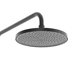 Душова система Imprese Modus D верхній душ d250 мм black matt t030B08210SQ, Чорний матовий - мініатюра 5