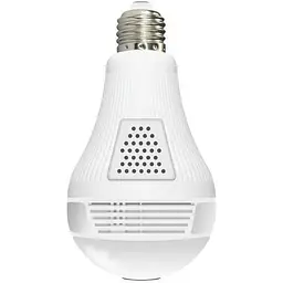 Панорамна IP WiFi камера лампочка UKC H-302L White (3sm_744066978) - мініатюра 2