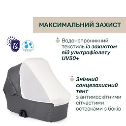 Коляска 2 в 1 Chicco Bellagio 2 сіра (87183.45.01) - мініатюра 11