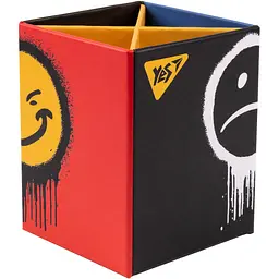 Настільний органайзер у наборі Yes Melt Smile, картон, 4 предмети, різнобарвний (450131) - мініатюра 2