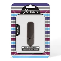 Вібратор Lovetoy X-Basic Bullet Mini One Speed 5.9 см чорний - мініатюра 4