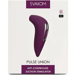 Вакуумний смарт стимулятор Svakom Pulse Union - мініатюра 8