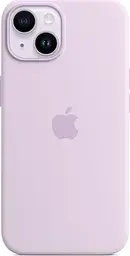 Чохол протиударний силіконовий Silicone Case MPRY3ZE/A MagSafe (Original) для Apple iPhone 14 (6.1") Lilac - мініатюра 8