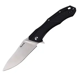 Ніж складаний туристичний Ruike D198-PB, (9.8 см) 8Cr13Mov / PA66 GF-35 чорний
