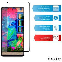 Скло захисне ACCLAB Full Glue Xiaomi Redmi Note 12 Pro/12 Pro Plus Black (1283126549397) - мініатюра 5