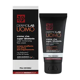 Крем для обличчя Dermolab Uomo Суперзволожуючий для чутливої шкіри 50 мл (8009518392708)