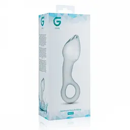 Скляний стимулятор простати, 13.5х4.3 см Gildo Glass Prostate Plug No.13 - мініатюра 5