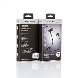 Бездротові навушники Bluetooth Koni strong KS922, BT4.2, 6h, black - мініатюра 3