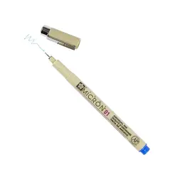 Лайнер Sakura Pigma Micron (0.1) 0,25 мм Синій (084511306356) - мініатюра 3