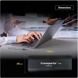 SSD диск Patriot Transporter 2TB USB 3.2 Type-C Black External (PTP2TBPEC) - мініатюра 8