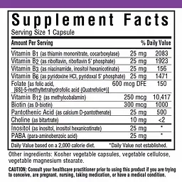 Коензим В-Комплекса Bluebonnet Nutrition Cellular Active 50 гелевих капсул - мініатюра 2