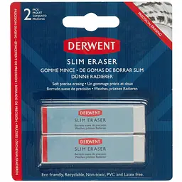 Набір ластиків Derwent Slim 2 шт