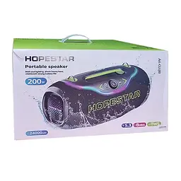 Колонка bluetooth Hopestar A6 CLUB Grey - мініатюра 2