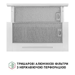 Витяжка телескопічна PERFELLI ISEO 6PWX BIANCO - мініатюра 10