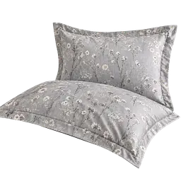 Набір наволочок Love You Silver 50×70+5 см тенсель 300TC 2 шт. сірий (ly65052)