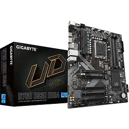 Материнська плата Gigabyte B760 DS3H DDR4 (B760 DS3H DDR4) (Socket 1700, Intel B760, ATX) - мініатюра 5