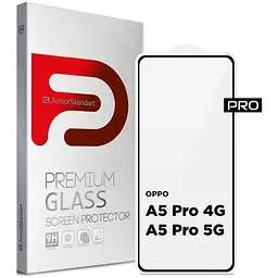 Скло захисне Armorstandart Pro OPPO A5 Pro 4G / A5 Pro 5G Black (ARM85390)