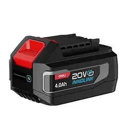 Акумулятор 20 В 4 Аг x 1 Deli DE-DC20A4 - мініатюра 1