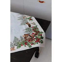 Скатертина Прованс гобеленова SQUIRREL 135х350 см (041803) - мініатюра 6