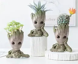 Набір горщиків для квітів та канцелярії Грут Groot G1 G2 - мініатюра 7