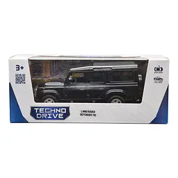 Автомодель TechnoDrive Land Rover Defender 110, 1:32, чорна (250341U) - мініатюра 8