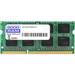 Оперативна пам'ять GoodRam 8GB SODIMM DDR3 1600MHz (GR1600S364L11/8G)