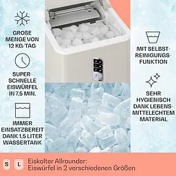 Льодогенератор Klarstein Albaron Bullet Ice (10040345) - мініатюра 2