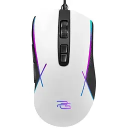 Миша Proove Defiant білий USB оптична сенсор IC725 800 - 7200 dpi 7 кнопок перемикачі Huano 1.5 м (CMDE00000101)