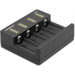 Зарядний пристрій для акумуляторів Liitokala 4 Slots, Li-ion, 16340, CR123A (Lii-L16340) - мініатюра 2