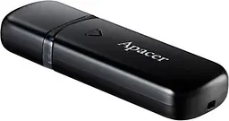 USB флеш-накопичувач Apacer AH355 128GB USB-A 3.2 Black (AP128GAH355B-1) [90942] - мініатюра 2