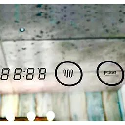 Дзеркало Dusel Led DE-M0065D Silver 120x75 см сенсорне включення + підігрів+ годинник/темп, Сірий - мініатюра 6