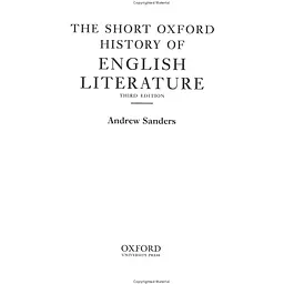 Short Oxford History of English Literature - Сандерс Ендрю - мініатюра 2