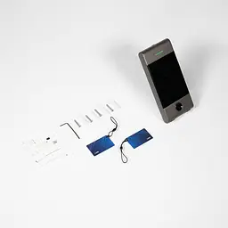 Клавіатура з Bluetooth, з контролером, зчитувачем відбитків пальців та карт Mifare Trinix TRK-1206BTFW Black (71-00072) - мініатюра 9