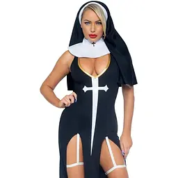 Костюм монашки-грішниці Leg Avenue Sultry Sinner M