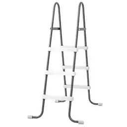 Басейн каркасний INTEX 26784 прямокут, 300Х175Х80 см, 3539 л, фільтр-насос, сходи, - мініатюра 3