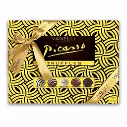 Цукерки Vanelli PICASSO Трюфель (жовтий оксамит) 320 г